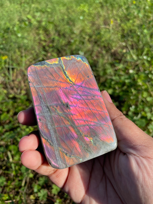 Pink/Purple banded labradorite ⚡️✨💖💜