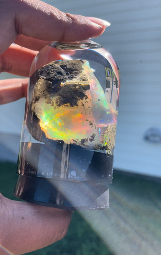 “Iridiana” 78g Ethiopian water opal